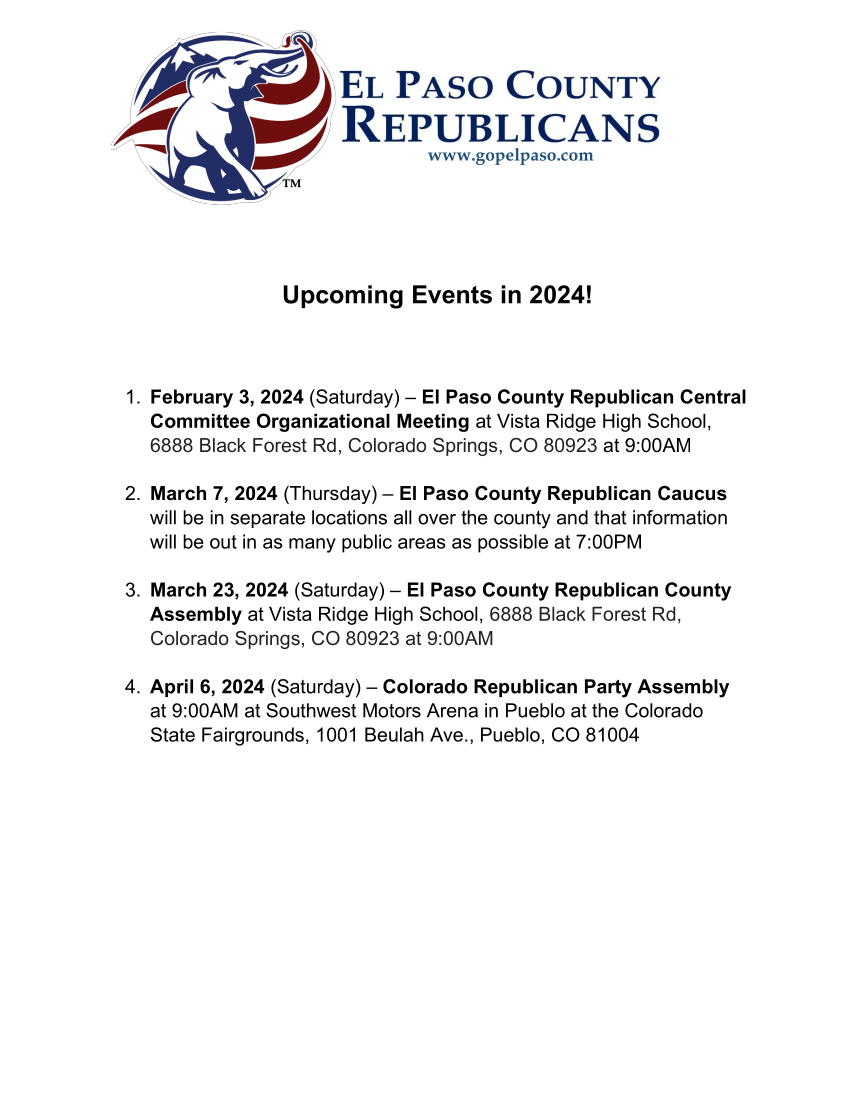 El Paso County GOP